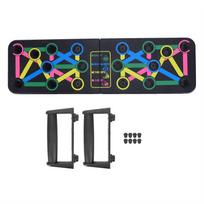 Multifunction Push Up Board Stand Fitness Workout Training Gym Exercise Tool for Men and Women black