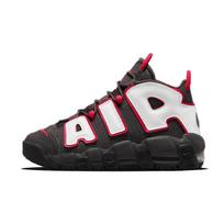 Nike Air More Uptempo GS Vidutinio peleno Sirenos raudonumo baltos vaikiški sportbačiai Juodi DH9719-200 37.5 white