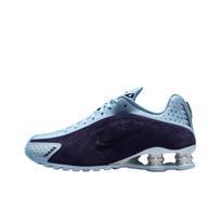 Nike Shox R4 Imperial Purple Celestine Blue Moteriški sportbačiai Black Metallic-Silver HQ7739-500 38.5 gray