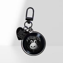 Evil Millet Wandering Apt Vinyl Record Pendant Acrylic Keychain white