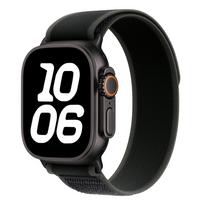 Trail Loop apyrankė Apple Watch Ultra 3 2 juosta 49mm 44mm 40mm 45mm 41mm 46mm 42mm 44 mm apyrankė iWatch serija 11 10 SE 9 8 7 6 5 4 38 40 41 42(S10) mm juoda