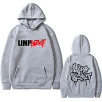 Geriausias Garsus Limp Bizkit 3 Dolerių Grafinis Džemperis Vyriški Sportiniai Drabužiai Ruduo/Žiema Vyriškas ir Moteriškas Retro Gotikinio Roko Džemperis M white