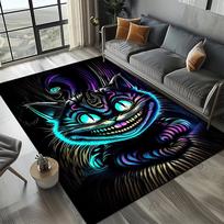 Disney Alisa stebuklų šalyje Česhyro katė Kilimas kilimėlis svetainei miegamajam namų dekoravimui Vaikams Dekoracija sofai Durų kilimėlis 40x60cm gray