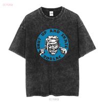 AKCIJA Užčiaupk ir čiuožk Zorlac Skateboards Mėlyni marškinėliai Juodi Dydis nuo S iki 5XL vintage Skalbti Unisex vyrams Patogūs Minkšti madingi M black