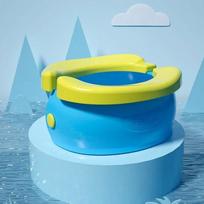 Children's Toilet Foldable Banana Toilet Baby Car Urinal Baby Seat Toilet Child Portable Basin No Cleaning Tourism Outdoors žalia