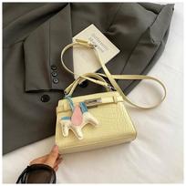 Vasarinė madinga rankinė, moteriška krokodilo rašto temperamentinga, vieno peties crossbody krepšys, aukštos kokybės pojūtis, nišinė kasdienė rankinė beige
