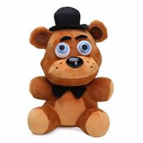 *Penkios nakvynės pas Freddy Fnaf Mielos pliušinės žaislinės Žaidimo lėlė Bonnie Meškinas Foxy Animacinis įdarytas lėles Freddy žaislas Dovanos brown