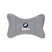 Automobilio zomšos galvos atrama kaklo atrama Automobilio sėdynės priedai BMW i3 i4 G07 G06 G05 G02 G01 F48 F39 G42 G30 G20 G26 F01 F02 serijoms pilka