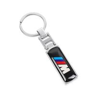 BMW Raktų pakabukas Metalinis ženklelis Automobilio raktų pakabukas BMW M Performance M3 M5 M6 Power F10 F13 E30 X1 X2 X3 X5 X4 X6 X7 G30 G20 G32 G11 G12 white
