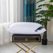 Prabangus viešbučio svečių namų pagalvė - Hilton Garden dovanų pagalvė, puikiai tinkanti penkių žvaigždučių komfortui 48*74 (Low Pillow 550g) balta