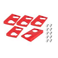 2PCS/5PCS Wear-resistant Battery Mount Dock Holder Battery Base Bracket for Milwaukee M12 12V 2pcs