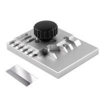 Photo Etching Parts Bender Metal Etching Sheet Bender Metal Bending Tool Bending Vise Craft Tool for Model Tool 1 gray