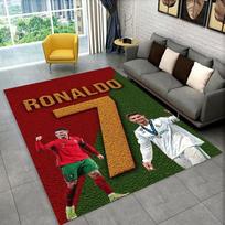 CR7 Ožys Ronaldo Futbolo Žvaigždė Kilimas Žaidimų Kambariui Miegamajam Svetainei Sofai Namų Dekoras, Vaikų Plotas Kilimas Neslystantis Grindų Kilimėlis Dovana 40x60cm