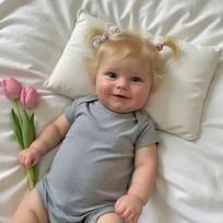 50cm Reborn mergaitė kūdikis minkšto silikono tikroviška lėlė Naujagimio lėlė dovana baby gray
