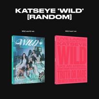 [POB] KATSEYE [WILD] 3-iasis EP albumas Wild world ver. (NO STORE BENEFIT) gray