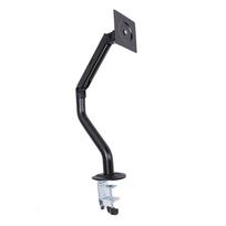 Pneumatic Computer Desk Arm Multi Angle Adjustable Multifunctional Space Saving Mechanical Arm Desk Stand black