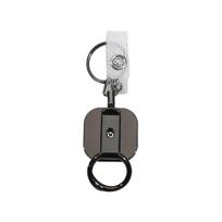 Heavy Duty Metal Retractable Carabiner Keychain Belt Badge Reels Clip 28.3Inch Reinforced Steel Wire Cord 2026 NEW2026 NEW white