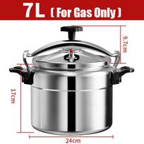 3L/5L/7L Profesionali greitpuodis Sunkaus aliuminio Sprogimui atsparūs puodai dujinei viryklei Puodas