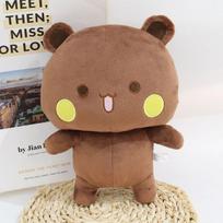 20cm Mieli Yier Bubu ir Dudu pliušiniai žaislai Mielas panda lokio lėlė Prikimštas gyvūnas Kawaii pliušinis žaislas Raminanti lėlė Gimtadienio dovanos Mergaitei 20CM brown