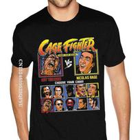 Extra Large Cage Fighter Not The Bees Vs Nicolas Rage Choose Your Cage Tees Shirts Homme Oversized Anime Tshirt Men T Shirt 5XL įvairiaspalvis