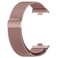Metalinė apyrankė Redmi Watch 6 5 4 laikrodžiui juostelės Priedai pulseira Milanese Loop Correa dirželis Apyrankė Xiaomi miband 8 9 Pro laikrodžiams Juostelės For Mi Band 8 Pro gray