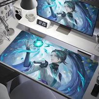 hot game Sage Valorant Mouse Pad Desk Mouse Pad Cute HD Desk Pad Extended Gaming Keyboard Mats Large xcm XXL Gamer Mousepad 800x400x2mm white