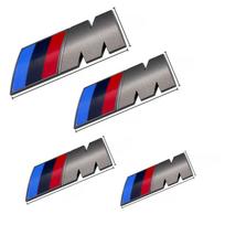 M LOGO Sparno Emblema Ženklelis Galinės Bagažinės Ženklelis BMW E36 E39 E46 E60 E90 E90 F01 F10 F30 G01 G20 G21 G30 G11 F15 X5 X3 M Sportui 7.2x2.7cm