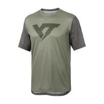 YT Industries Žaibo Logotipo Kalnų Dviratininko Marškinėliai Trumpomis Rankovėmis, Vyrams Moterims Greitai Džiūstantys Kvėpuojantys MTB Dviračių Sporto Marškinėliai M gray