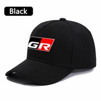 For Toyota GR 86 Supra Yaris RAV4 Prius Corolla Auris High-Grade Car Logo Cotton Adjustable Baseball Hat Outdoor Car Accessories OH9 juoda