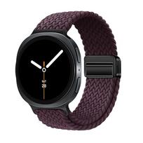 Magnetinis pintas dirželis Samsung Galaxy Watch 9 8 laikrodžiui Dirželis 44mm 40mm Nailoninė apyrankė correa dirželis Galaxy Watch 8 classic 46mm galaxy 9 8 44mm black