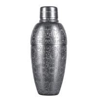 Stainless Steel 304 Japanese Shaker Three-stage Bartender Bar Supplies Shaker 500ml gray