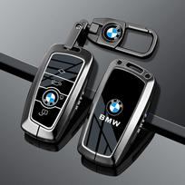 Cinko Lydinio Automobilio Išmaniojo Nuotolinio Rakto Dangtelis Korpusas BMW 1 3 5 7 Serijai X1 X3 X4 X5 X6 F10 F20 F30 F34 F25 F31 M3 M4 E34 Beraktis black