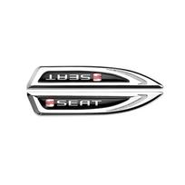 For SEAT lbiza 6j Leon Mk2 Cupra FR Arona Racing Ateca Altea 3D Metal Logo Car Fender Side Wing Emblem Badge Sticker Accessories