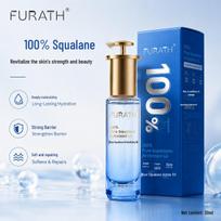 Squalane 100% Anti-Wrinkle Brightening Facial Oil for Moisturizing & Massage Pure Squalane Revitalizing Oil blue