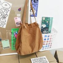 Japanese Lazy Style Literary And Artistic Large-Capacity Canvas Bag Female Solid Color Simple Versatile Shopping Bag Student Class Shoulder Bag ruda