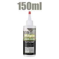 150ml Magiški Betono Įtrūkimų Užpildas Vandeniu Aktyvuojami Sausi Milteliai Įvažiavimo Sandariklis Asfalto Mūro Siūlių Remontas Atsparus Vandeniui Sandariklis white