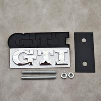 Skirta VW Volkswagen Jetta MK5 Golf 3D Metalinis Logotipas GTI Emblema Automobilio Priekinės Grotelės DLSKM6 Ženklelis Galinės Bagažinės Lipdukas Skirta Volkswagen VW Polo Golf white