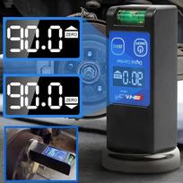 Car Four Wheel Alignment Level Meter Digital Electronic Wheel Alignment Balance Aligner Positioner Camber Castor Strut Truck black