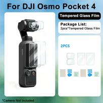 For DJI Osmo Pocket 4 Accessories Kit, Protective Case Storage Bag Mini Tripod, Portable Vlogging Set for Content Creators