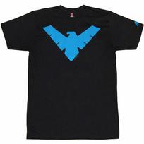 Nightwing Simbolio Logotipas Unisex Marškinėliai S blue