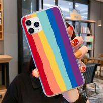 Originalus Rainbow telefono dėklas, skirtas iPhone 11 12 13 Mini Pro Max 8 7 6 6S Plus X 5 SE 2020 XR XS dėklas 11 pro max