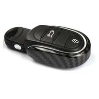 Metalinis automobilio rakto korpuso dangtelis, skirtas Mini Cooper F54 F55 F56 F57 F60 JCW Clubman Countryman Carbon Fiber black