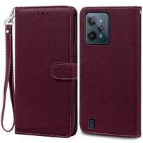 Skirta Realme C31 dėklas Atverčiamas odinis piniginės dangtelis Skirta Realme C31 dėklas Stovas Knygos dangtelis Skirta Realme C31 dėklas Coque Fundas For Realme C31
