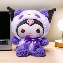 Sanrio Pliušinis Kawaii Sanrio Kuromi My Melody Cinnamoroll Pliušiniai Žaislai Lėlė Pagalvė Anime Animacinis Filmas Vaikams Dovanos Kambario Dekoravimas Lėlės aero