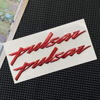 3D Dervos Geliniai Motociklo Emblemos Lipdukai, Moto Aksesuarai Lipdukas Bajaj Pulsar 200 NS/200 RS/200 AS 200RS 200NS 180 150 N250 raudona