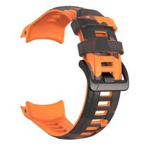 Silikoninis dirželis Garmin Instinct 3 Amoled 50mm 45mm su kamufliažiniu raštu, apyrankė Garmin Instinct 3 Solar 45mm 50mm Garmin Instinct 3 50mm orange