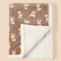 Žiemos kūdikio antklodė Fleece Šilta antklodė naujagimio patalynei Kūdikio suvystymo apklotas Flanelinis Avinėlio švelnumas Kūdikio vežimėlio antklodė Manta Bebe 75X100CM white