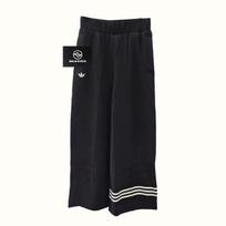 adidas Originals ADICOLOR NEUCLASSICS Plati kojų mezgimo sportinė apranga Moteriška Juoda M black