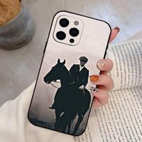 Peaky Blinders tommy shelby Phone Case For iPhone 17,16,15,14,13,12,11 Plus,Pro Max,XS,Soft Silicone Black Cover iPhone11ProMax white
