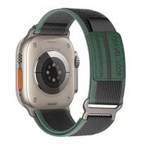 Sport Strap for Apple watch Band Ultra 3/2/1 49mm 44mm 45mm 46mm 42mm Trail Loop Correa Bracelet iWatch Series 11 10 9 8 7 SE 42 44 45 46 49mm-ML black